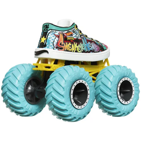 Mattel Hot Wheeles Sneakerhead Monster Trucks Demolition Double Toy | Mattel In Lebanon