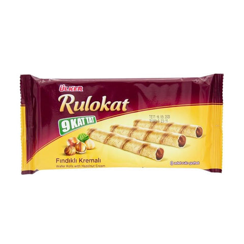 Ulker Rulokat Wafer Rolls With Hazelnut Cream 42g | Ulker In Lebanon