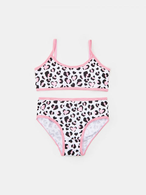 Sinsay Girls White Printed Underwear Set | Sinsay In Lebanon