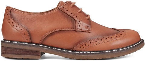 Easy Spirit Women's Cognac Jonah eFlex Lace-Up Wingtip Oxfords Casual Shoes | Easy Spirit In Lebanon