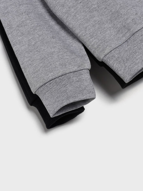 Sinsay Baby Boy's Gray & Black Set Of 2 Sweatshirts | Sinsay In Lebanon
