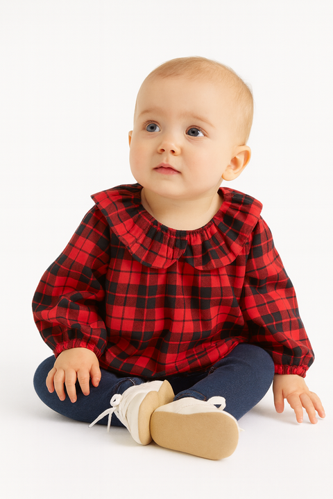 First Impressions Baby Girl's Red Sweatshirt ABFK382l