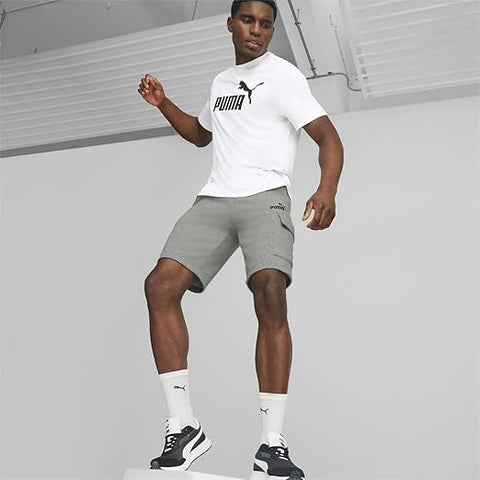 Puma Men's Grey Solid Outdoor Essential Regular fit Cargo Short | Puma In Lebanon