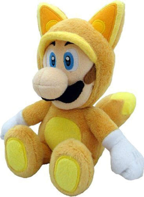 Little Buddy Yellow Official Super Mario Plush Kitsune Fox Luigi 9 Inch | Little Buddy In Lebanon