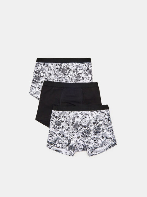 Sinsay Boy's Multi Color 3 Pack Boxers Set | Sinsay In Lebanon