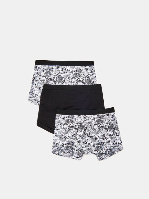 Sinsay Boy's Multi Color 3 Pack Boxers Set | Sinsay In Lebanon