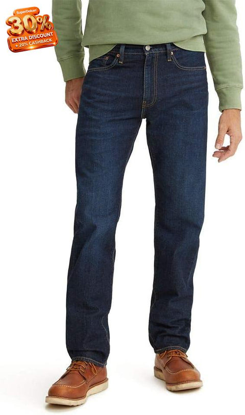 Levis Men's Navy Blue Regular Fit Nail Loop Knot Jeans| Levis In Lebanon