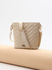 Sinsay Women's Beige Faux Leather Shoulder Bag | Sinsay In Lebanon
