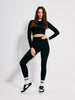 Sinsay Women's Black High Waist Leggings | Sinsay In Lebanon