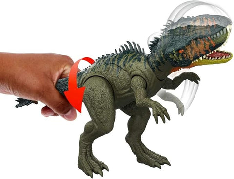 Mattel Jurassic World Rebirth Gigantic Thrashers Tyrannotitian Dinosaur Figure Toy | Mattel In Lebanon