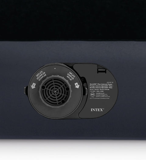 Intex Dura-Beam Standard Fiber Tech Air Mattress Built-in Electric Pump – 25.4 cm Bed Height – 272.2 kg Weight Capacity | Intex In Lebanon