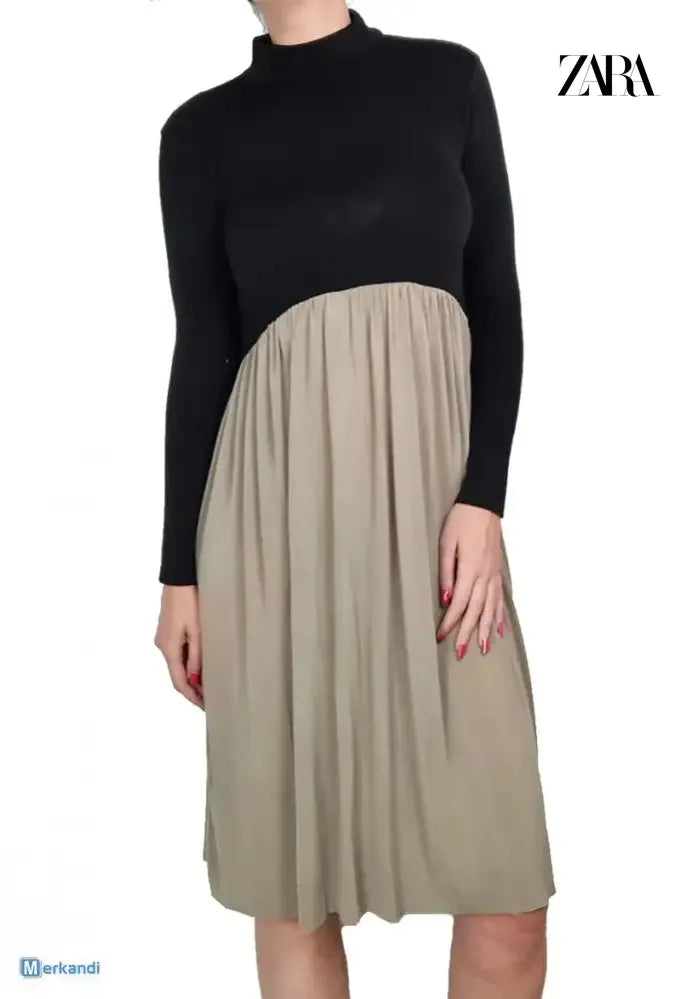 Zara Women's Multicolor Long-Sleeve Dress | Zara in Lebanon