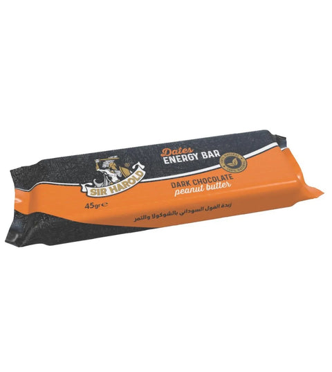 Sir Harold Peanut Butter With Dark Chocolate and Dates bar 45g