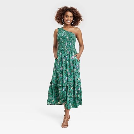 Knox Rose Women's Sleeveless One Shoulder Dress | Knox Rose In Lebanon