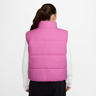 Nike Women's Light Purple Sportswear Classic Puffer Therma-FIT Loose Vest |Nike In Lebanon