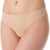 DKNY Women's Beige Seamless Litewear Cut Anywhere Thong Briefs