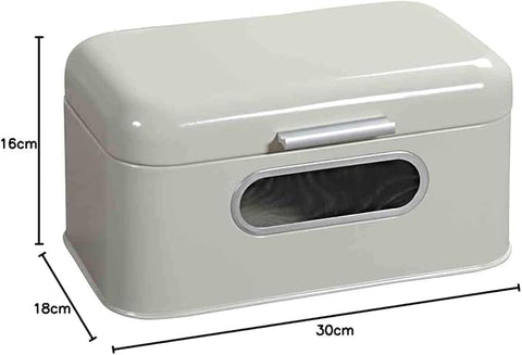 Kesper Brotkasten Light Beige Metal Food Storage Box | Kesper In Lebanon