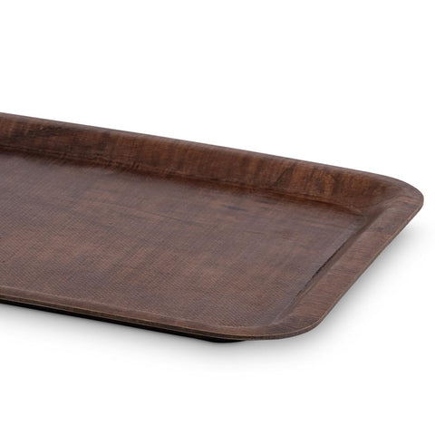 Tria Form Brown Wood Rectangle Serving Tray 27x38cm | Tria Form In Lebanon
