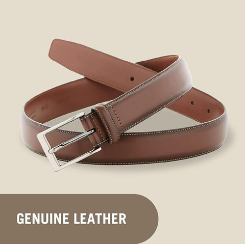 Perry Ellis Portfolio Men's Brown  Leather Belt | Perry Ellis Portfolio in Lebanon