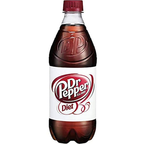 Dr.Pepper Diet Soda Bottle 591ml | Dr.Pepper In Lebanon