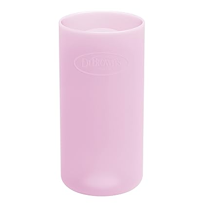 Dr. Brown's Pink Silicone Baby Bottle Sleeves 8 oz/250 mL | Dr. Brown's In Lebanon