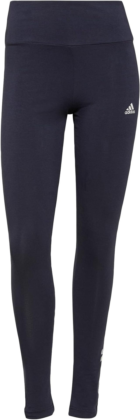 Adidas Women's Navy Essentials Plus Size High-Waisted Logo Leggings | Adidas In Lebanon