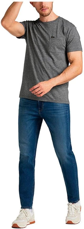 Lee Men's Washed Black Slim Fit Ultimate Pocket T-Shirt | Lee In Lebanon