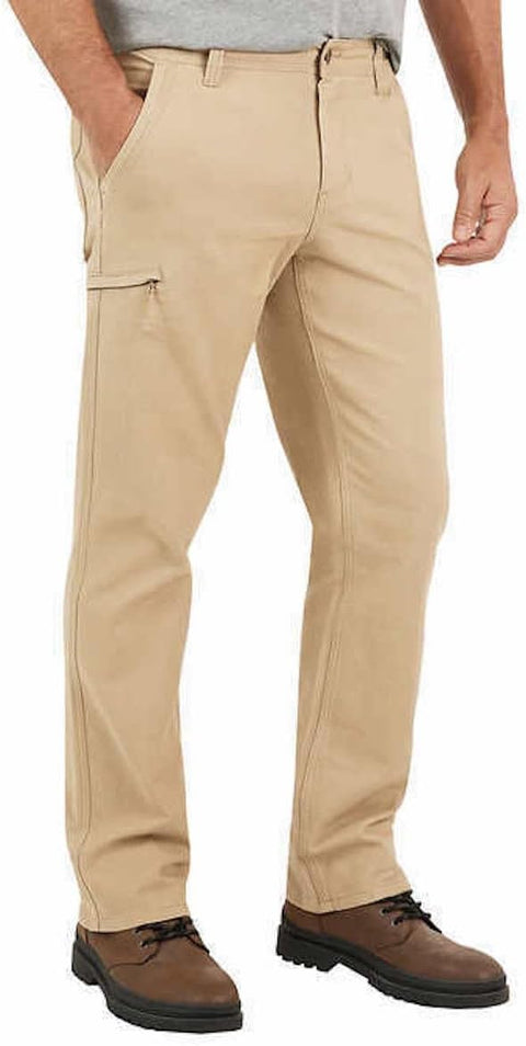 WeatherProof Men's Tan Relaxed Fit Pant | WeatherProof In Lebanon