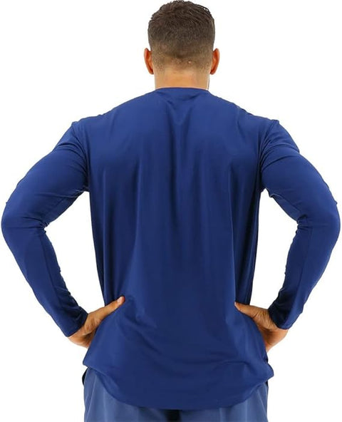 Tyr Men's Navy Crew Neck Long Sleeve Blouse |Tyr In Lebanon