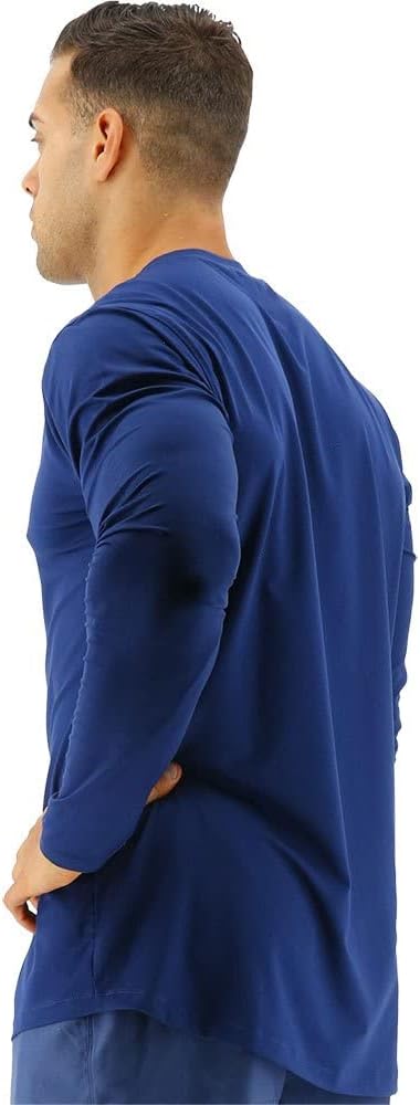 Tyr Men's Navy Crew Neck Long Sleeve Blouse |Tyr In Lebanon