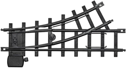 Lionel Ready To Play Left & Right Hand Interchange 2-Piece Black Plastic Track Pack| Lionel In Lebanon