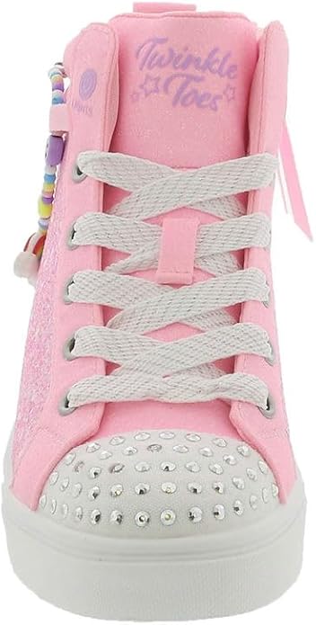 Skechers Baby Girl's Pink Twinkle Toe Charm Bestie Sneakers   | Skechers  in Lebanon