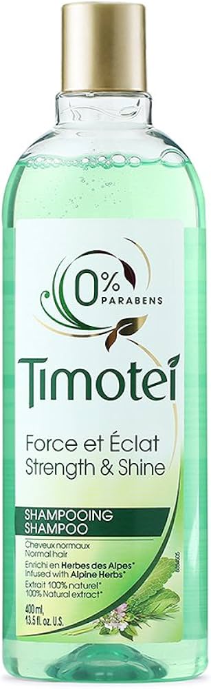 Timotei Shampoo Strength And Shine Infused With Alpine Herbs 400g