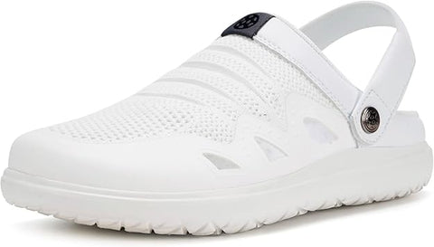 Eagsouni Unisex White Breathable Ortheopaedic Garden Clogs Slipper | Eagsouni In Lebanon