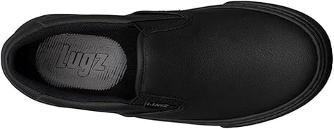 Lugz Men's Black Clipper Slip-Resistant Slip-on Work Sneaker | Lugz In Lebanon