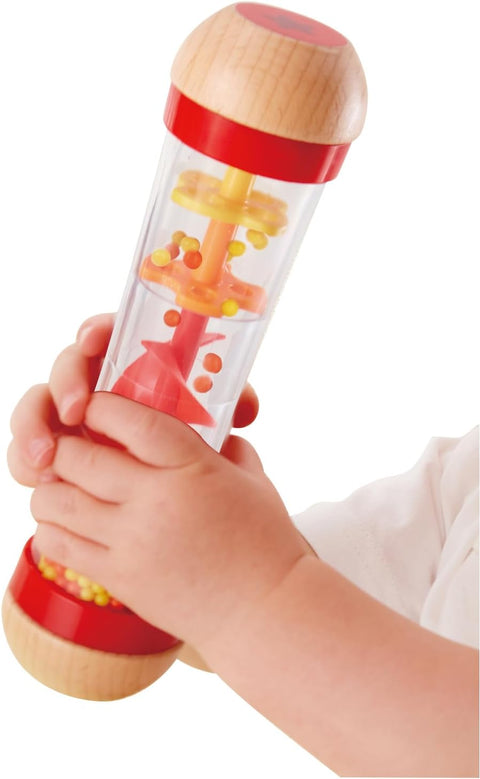 Hape Mini Wooden Musical Shake & Rattle Beaded Raindrops Maker Toy | Hape In Lebanon