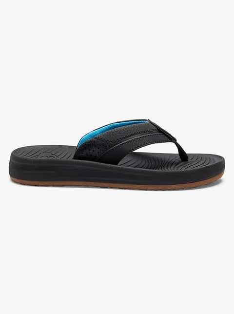 Quiksilver Boy's Black Oasis Youth Slipper | Quiksilver In Lebanon