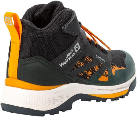 Jack Wolfskin Boy's Green Wild Hiker Tex Mid K Sneakers |Jack Wolfskin in Lebanon