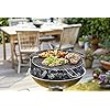 Durandal Black Round  48 cm Grill Mat  | 	Durandal in Lebanon