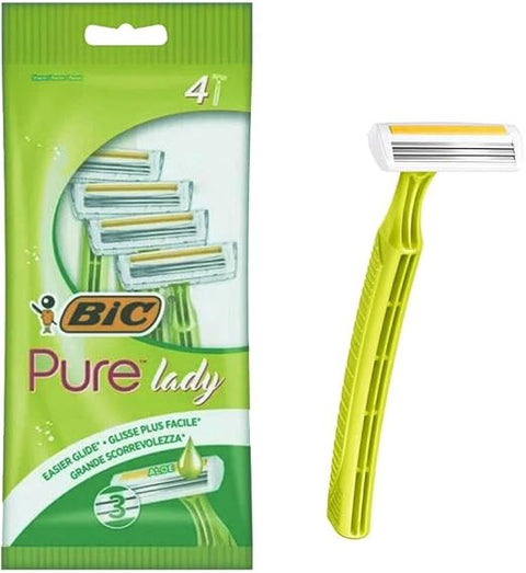 BIC Pure 3 Lady Disposable Razors 3 Blades  | Bic In Lebanon
