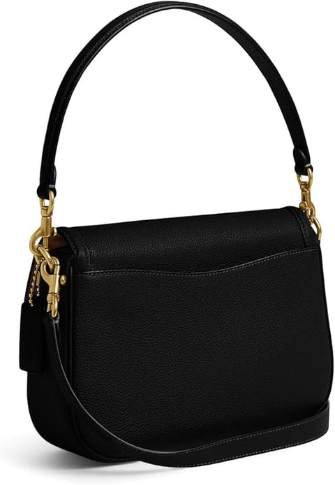 Coach Women's Black Legacy Small Pebbled Leather Shoulder Bag |Coach In Lebanon