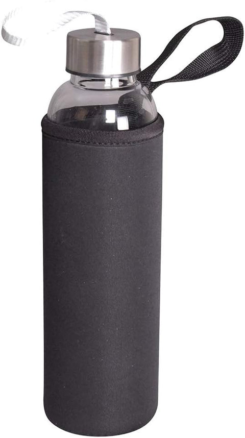Thermo Rex Glass Drinking Bottle 500 ml with Neoprene Protective Cover | Thermo Rex In Lebanon