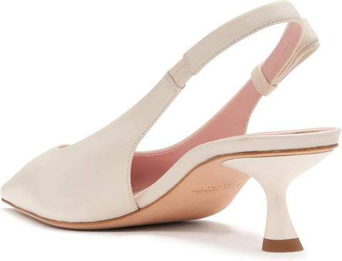 Kate Spade Women's Off White Riley Slingback Kitten-Heels | Kate Spade In Lebanon
