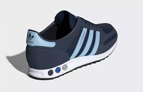 Adidas Men's Navy Classic Comfort Retro Sports LA Trainer Sneakers | Adidas In Lebanon