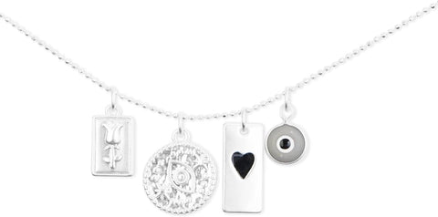 Lucky Brand Women's Silver Necklace ABW373 shr