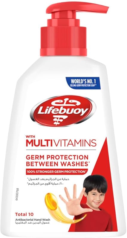Lifebuoy Anti-Bacterial Hand Wash Total10  200ml | Lifebuoy In Lebanon