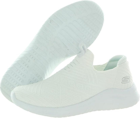Skechers Women's White Ultra Flex Shoe with Air Cooled Memory Foam Insole Sneakers | SkechersIn Lebanon