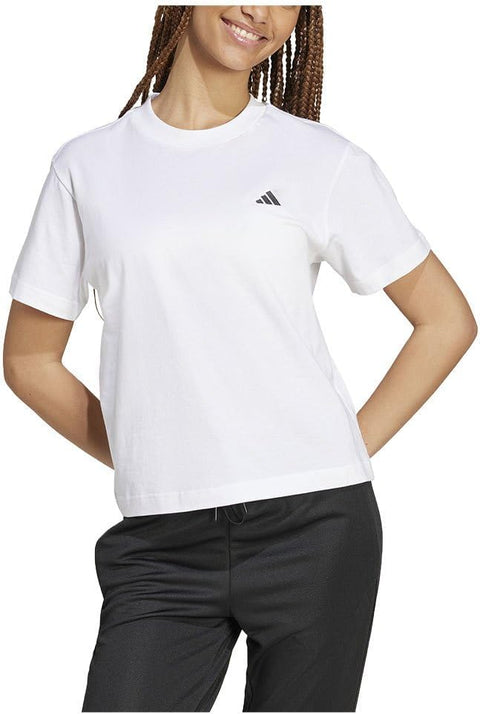 Adidas Women's White Essential Small Logo T-Shirt | Adidas Lauren In Lebanon