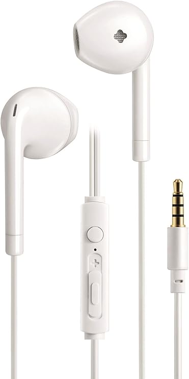 2Go White In Ear Headset Comfort 3.5mm Stereo 120cm  | 2Go In Lebanon
