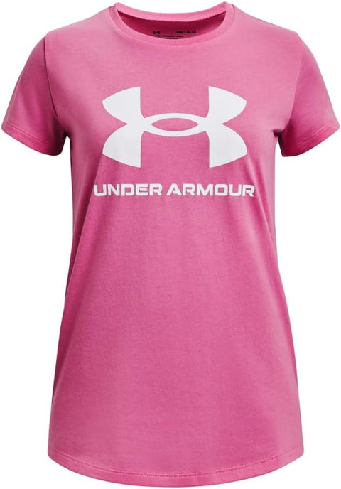 Under Amour Girl's Light Pink  T-Shirt  |Under Amour  In Lebanon